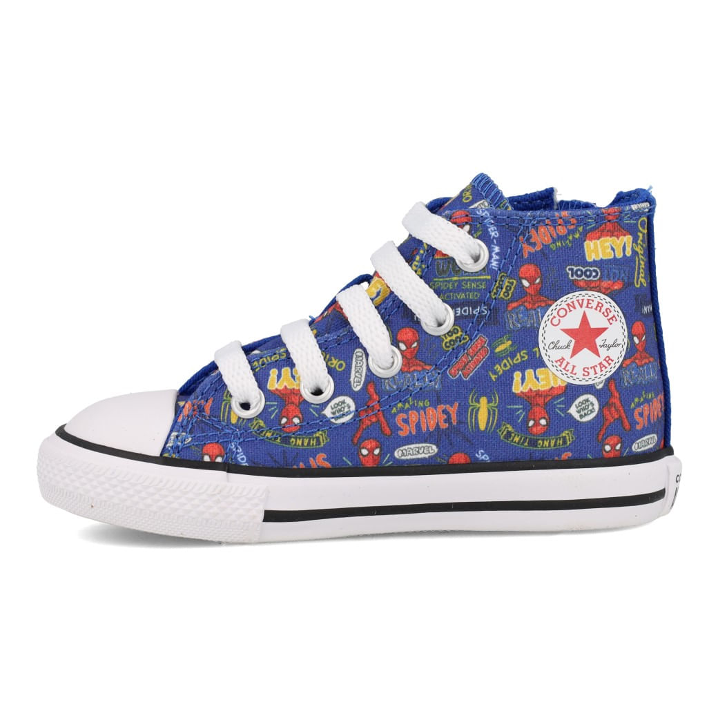 All Star Tenis CHUCK TAYLOR SPIDER CK13090001 Azul-Azul-Branco Lona_5__
